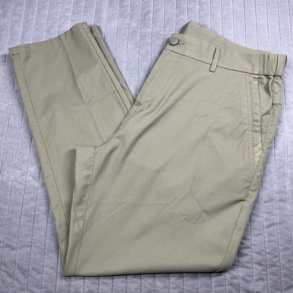 Jack Archer Jetsetter Performance Men's 35x28 Olive Green Smart Tech Chino Pants